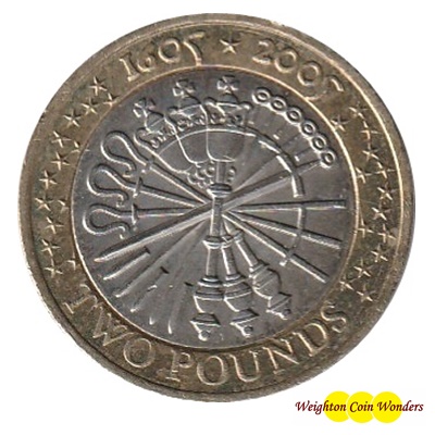 2005 £2 Coin - 400th Anniversary of the Gunpowder Plot - Click Image to Close